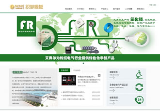 大氣化工燃料類企業公司網站織夢模板